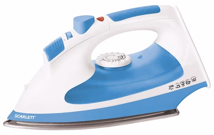 Fier de calcat Scarlett SC-SI30P02, Alb-albastru deschis 
